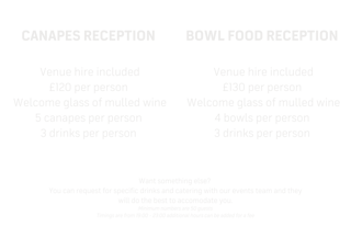 Venue Hire Price Per Person Included (2)