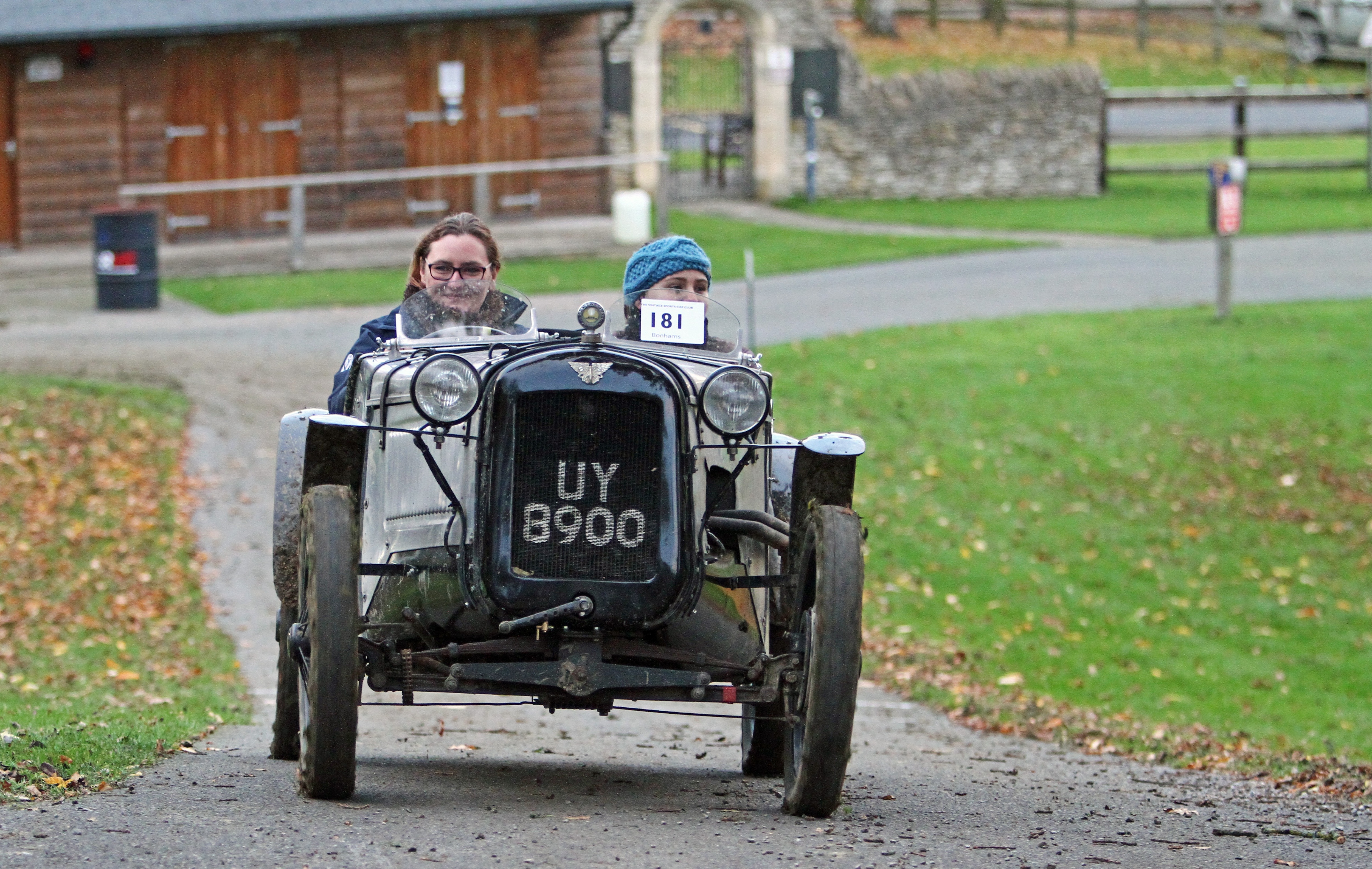 Tania Brown (Austin 7 Ulster) Image By Pete Austin