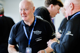 Male Silverstone Museum Volunteer At Work In Staff Uniform