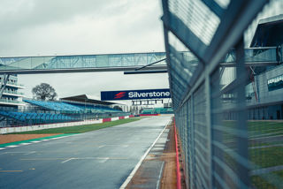 Silverstone Circuit Starting Grid from Chequered Flag Spot with Filter