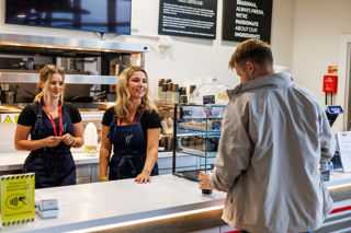 The Cafe at Silverstone Museum operated by Graysons